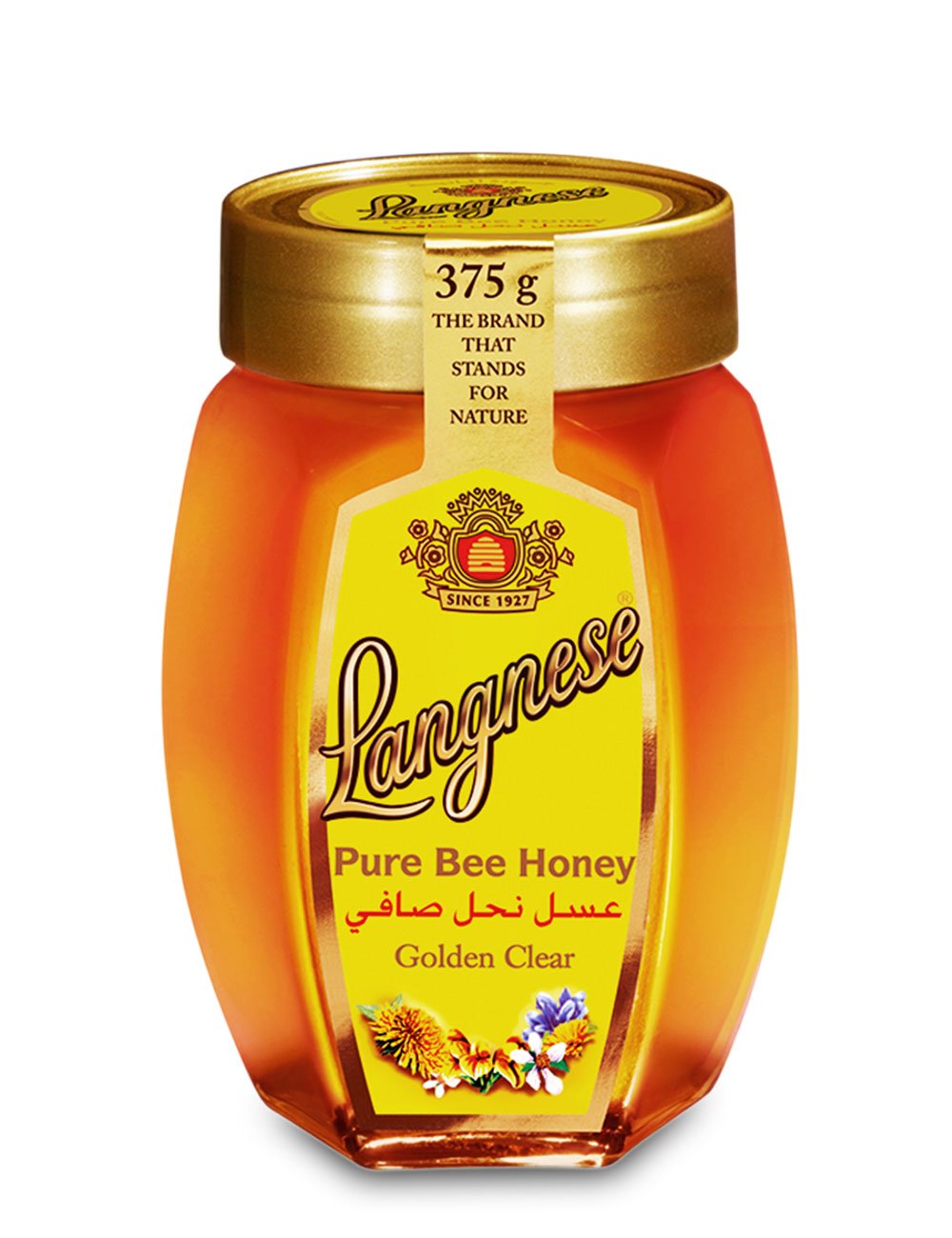 langnese 琅尼斯 天然多花种蜂蜜375g(德国进口)